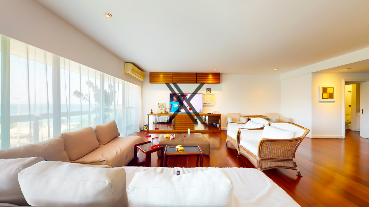 Apartamento com Vista Mar em São Conrado